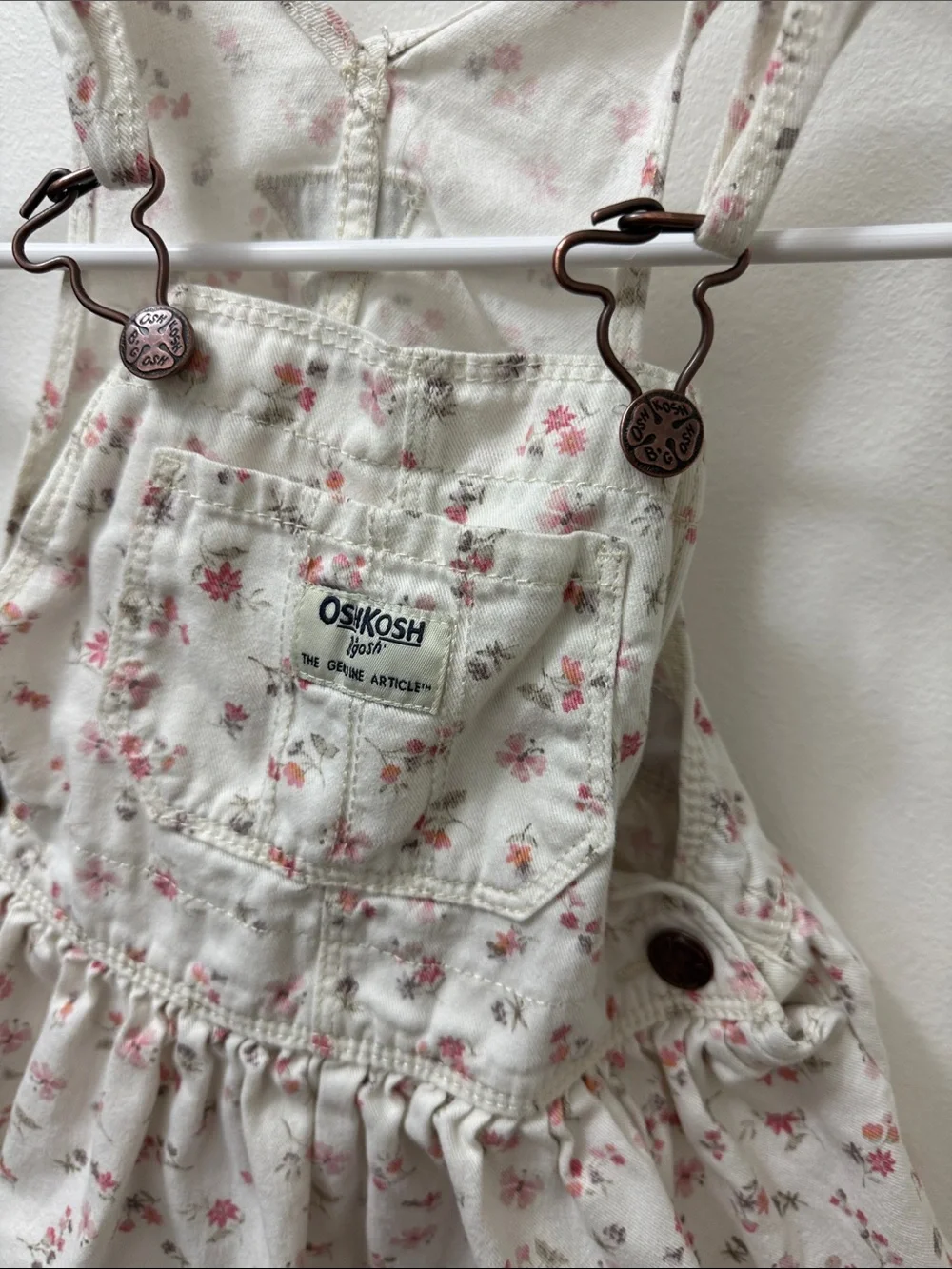 OshKosh B'Gosh Kids Floral Overall Dress